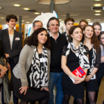 rayez les cliché photo des 7 organisateurs avec Alexandre Jardin