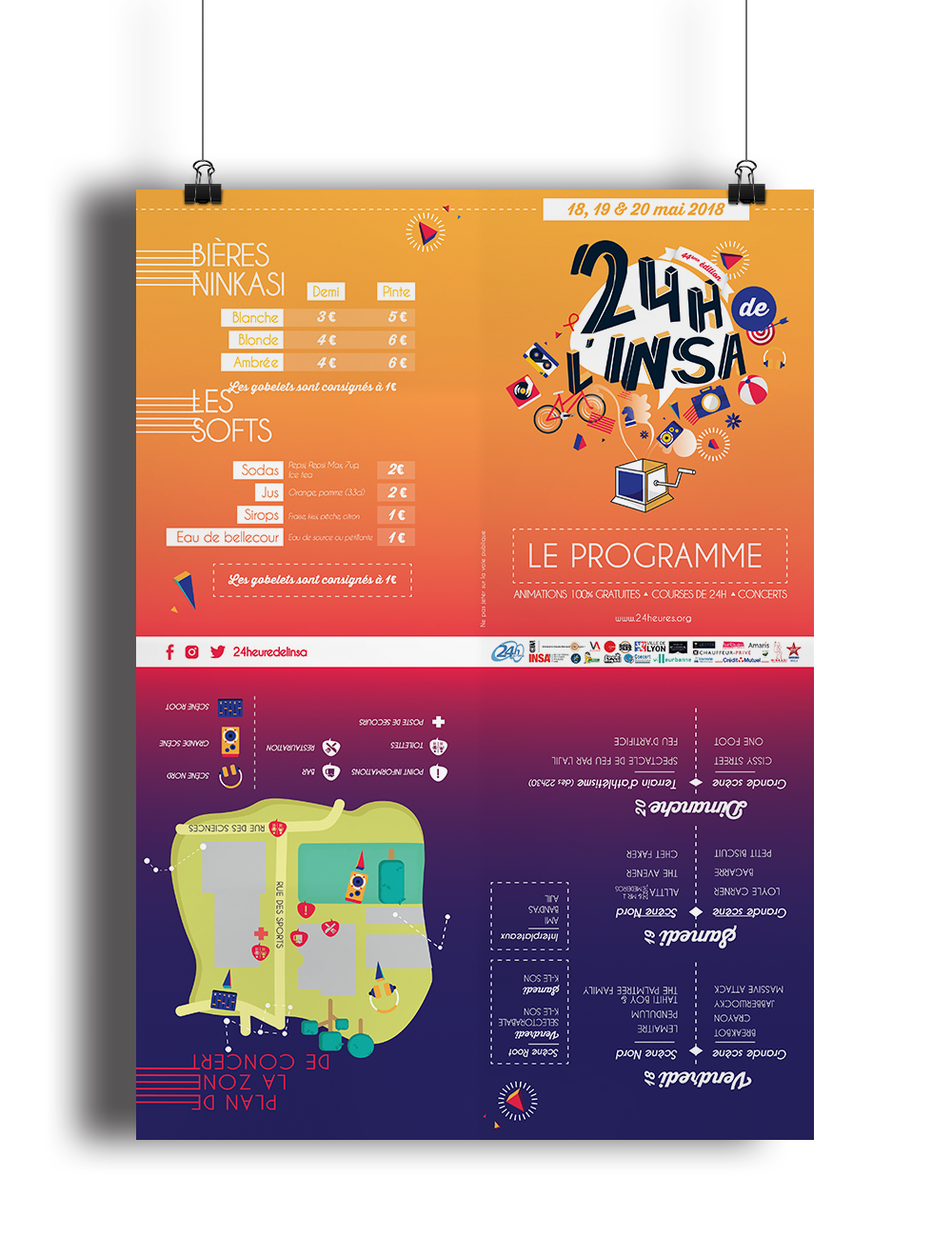 24h de l'insa plan ouvert